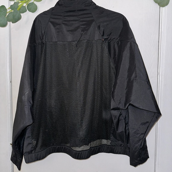 adidas black mesh windbreaker - Picture 2 of 4